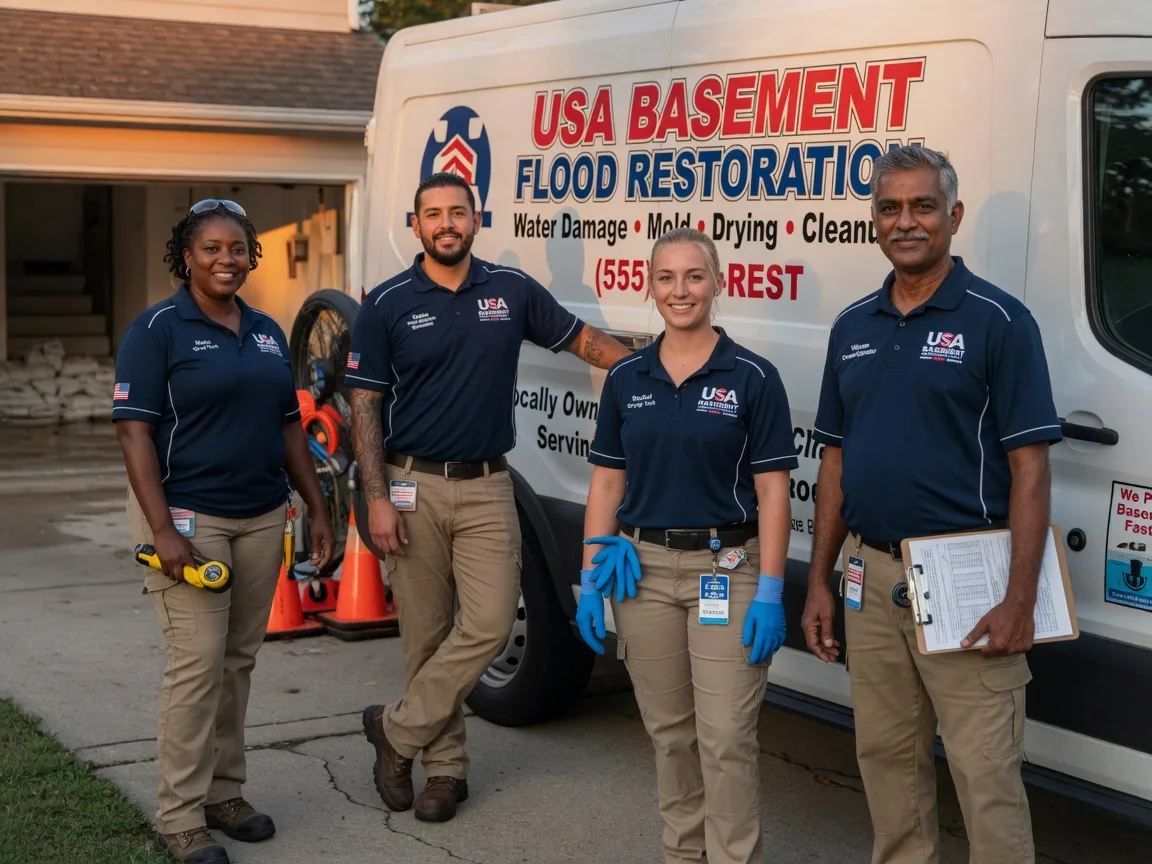 Basement Flood Cleanup company in Strasburg, IL